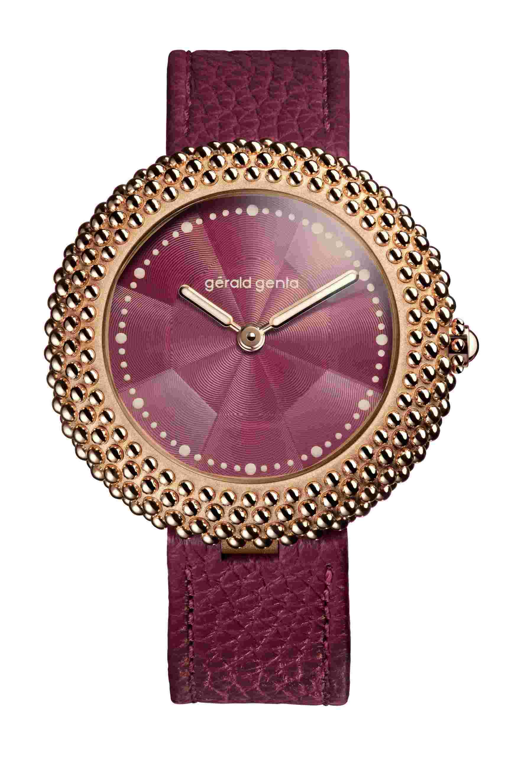 Gerald Genta
Gentissima Oursin 36 Burgundy