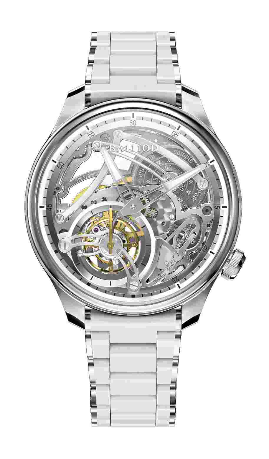 BA111OD
Chapter 4 Skeleton Tourbillon Ice White