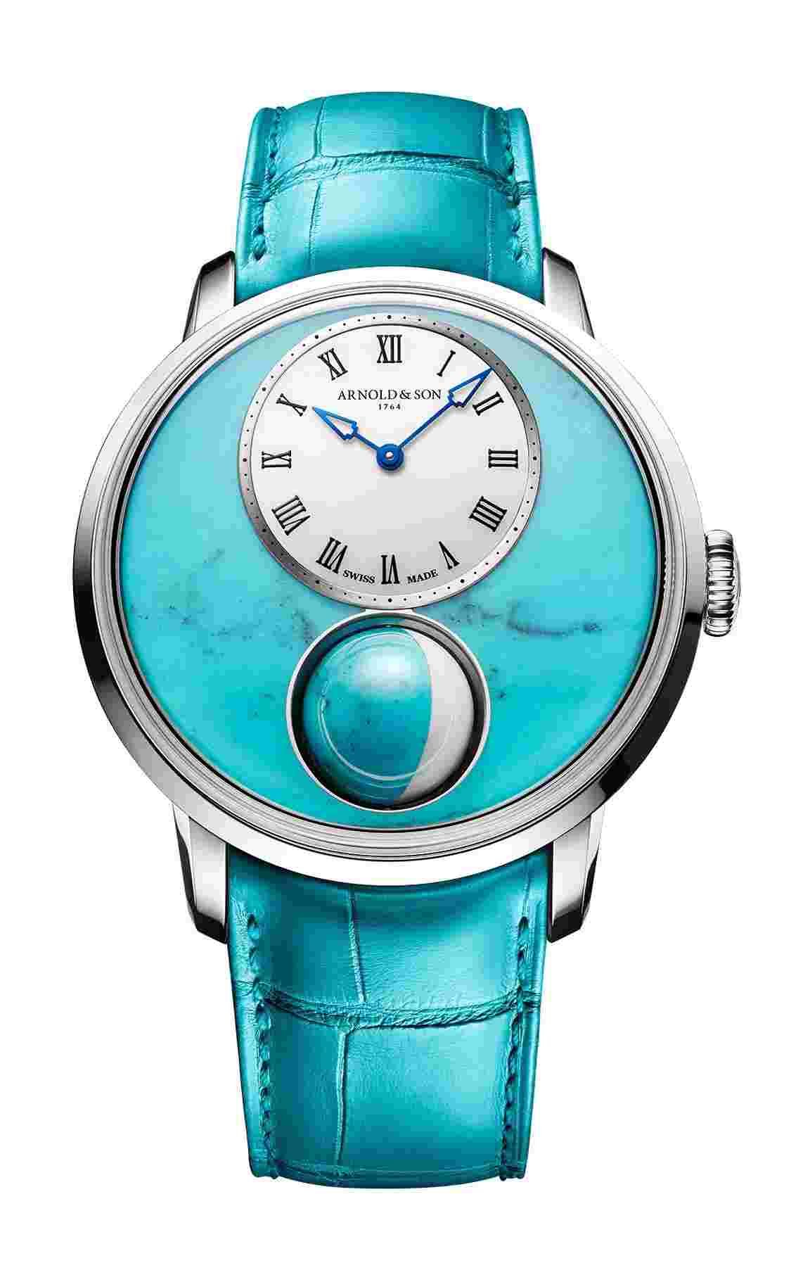 Arnold & Son
Luna Magna Steel Turquoise