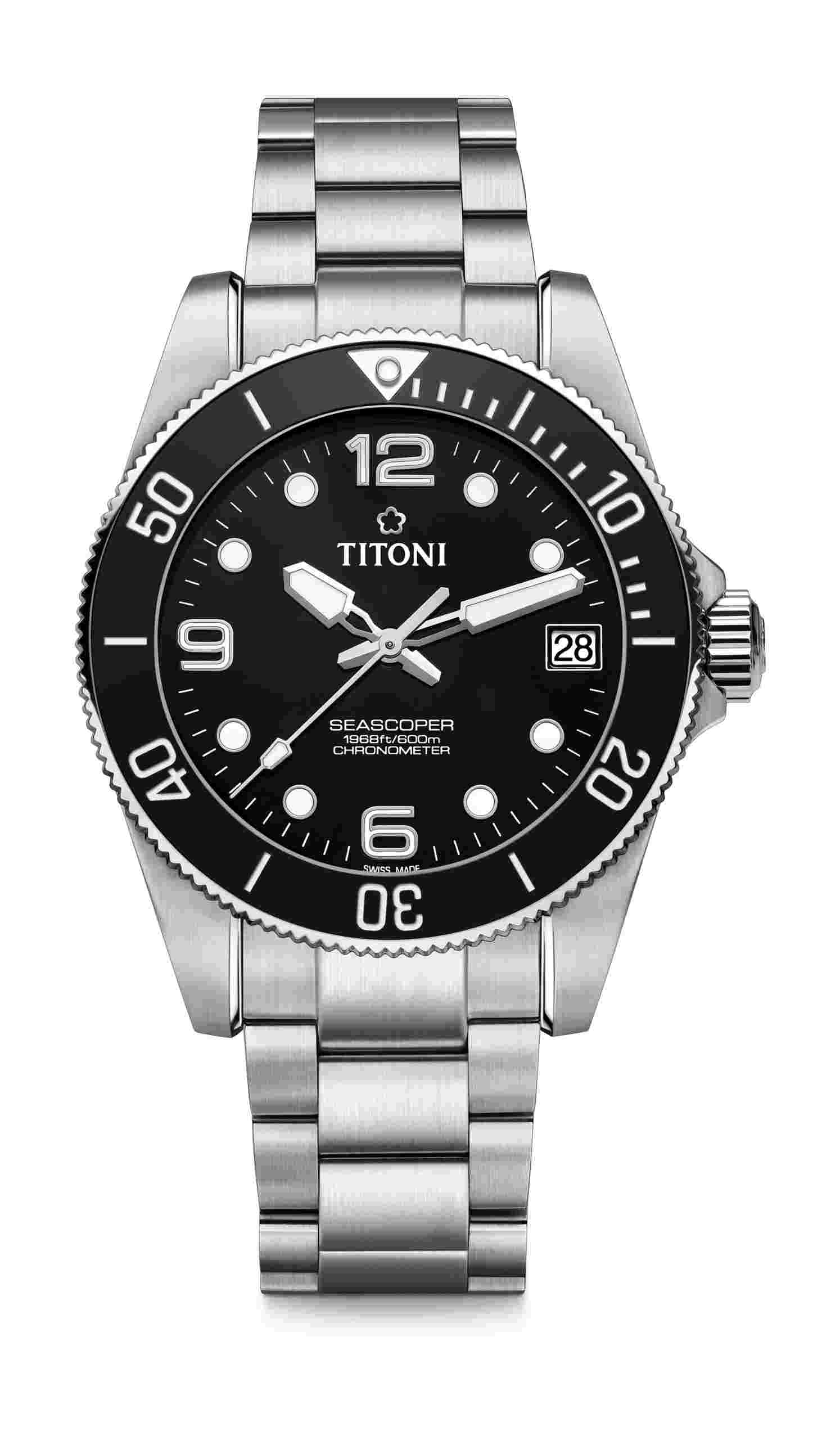 Titoni
Seascoper 600 Chronometer Black