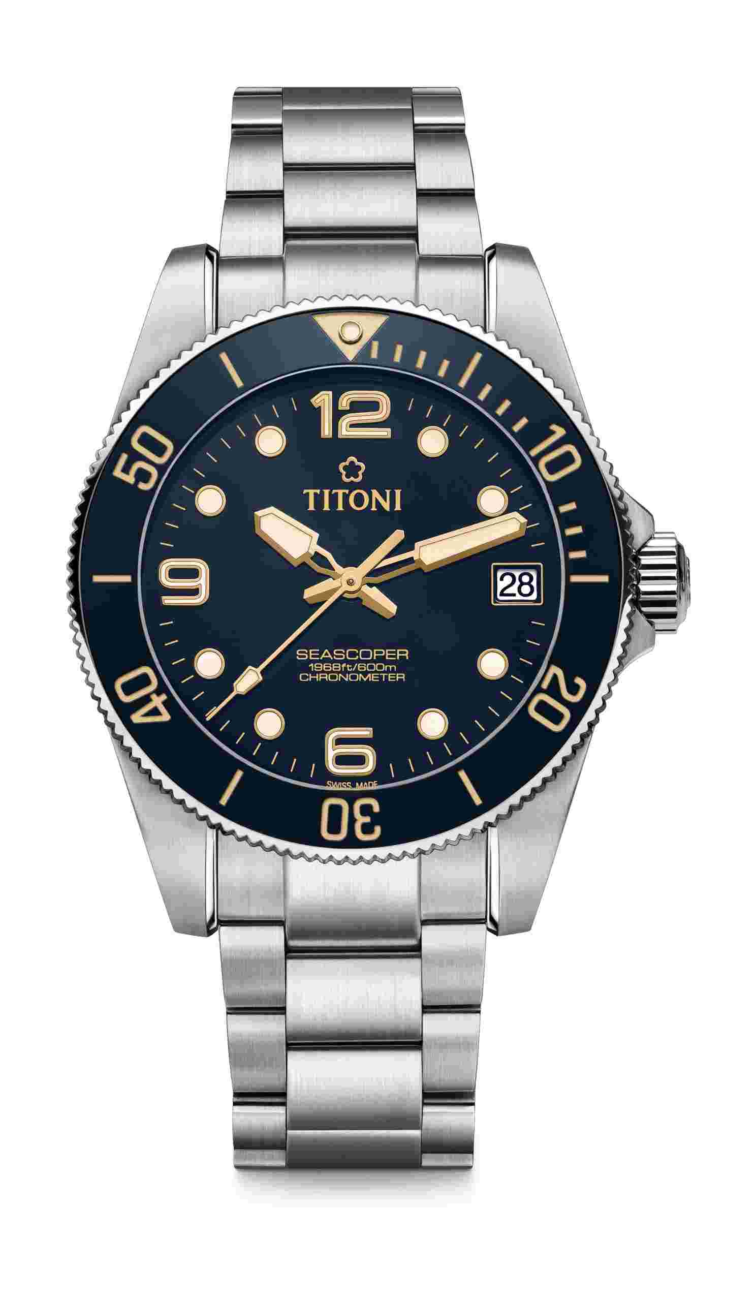Titoni
Seascoper 600 Chronometer Blue