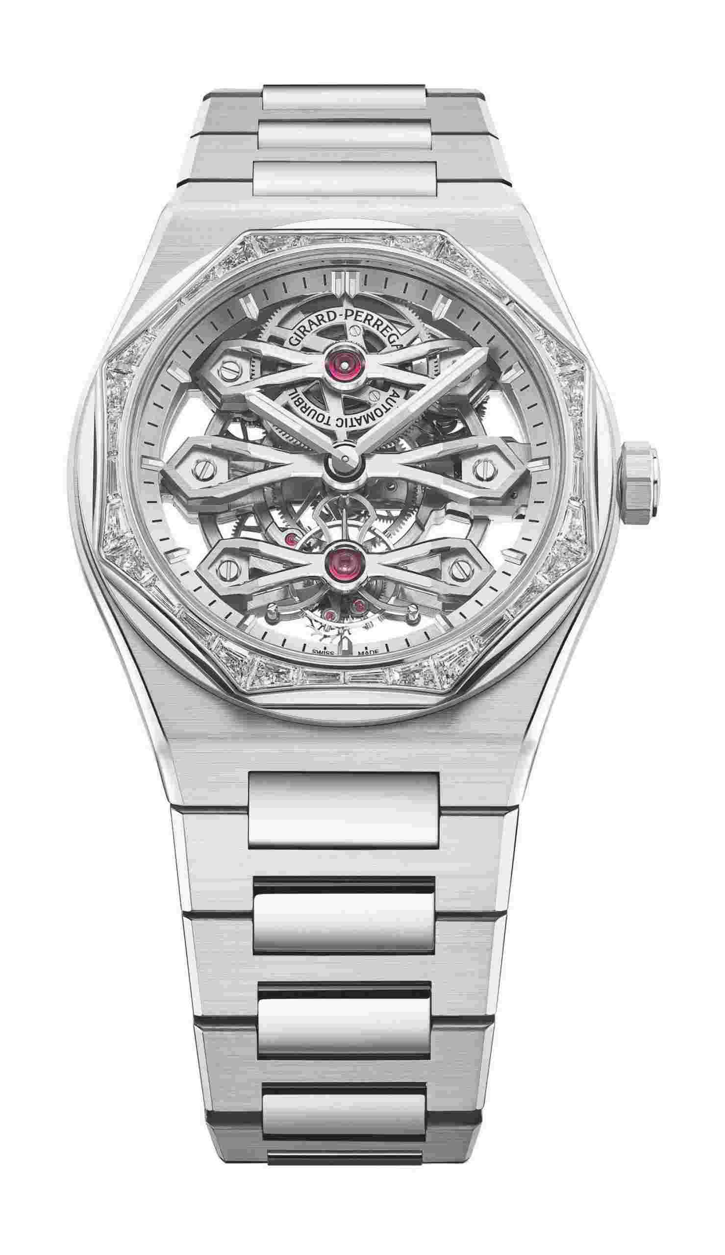 Girard-Perregaux
Laureato Three Gold Bridges Diamonds