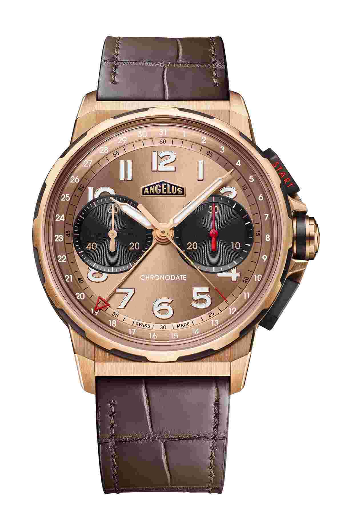 Angelus
Chronodate Red Gold MoKa
