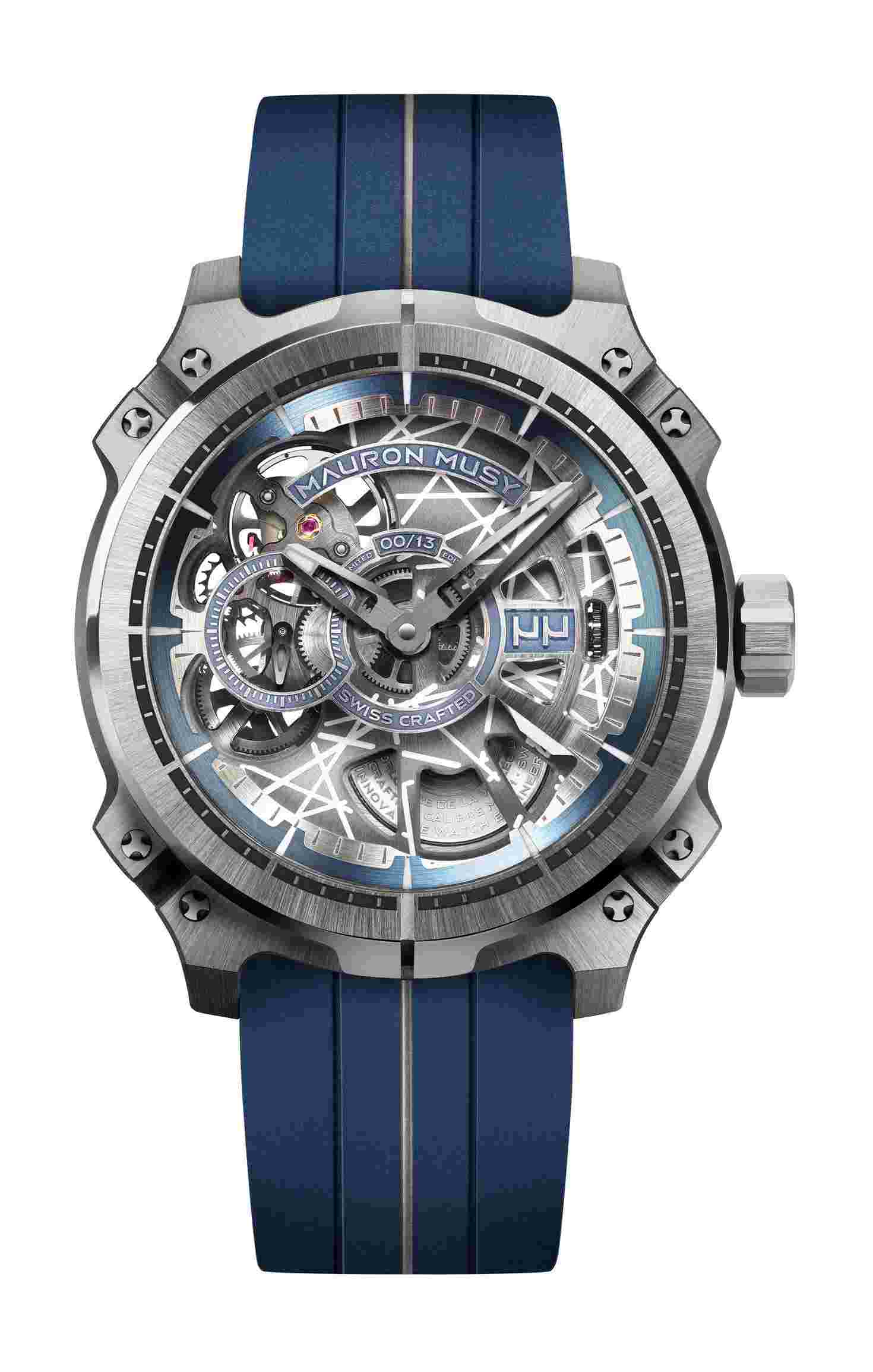 Mauron Musy
MU05 Blueprint Titanium Skeleton