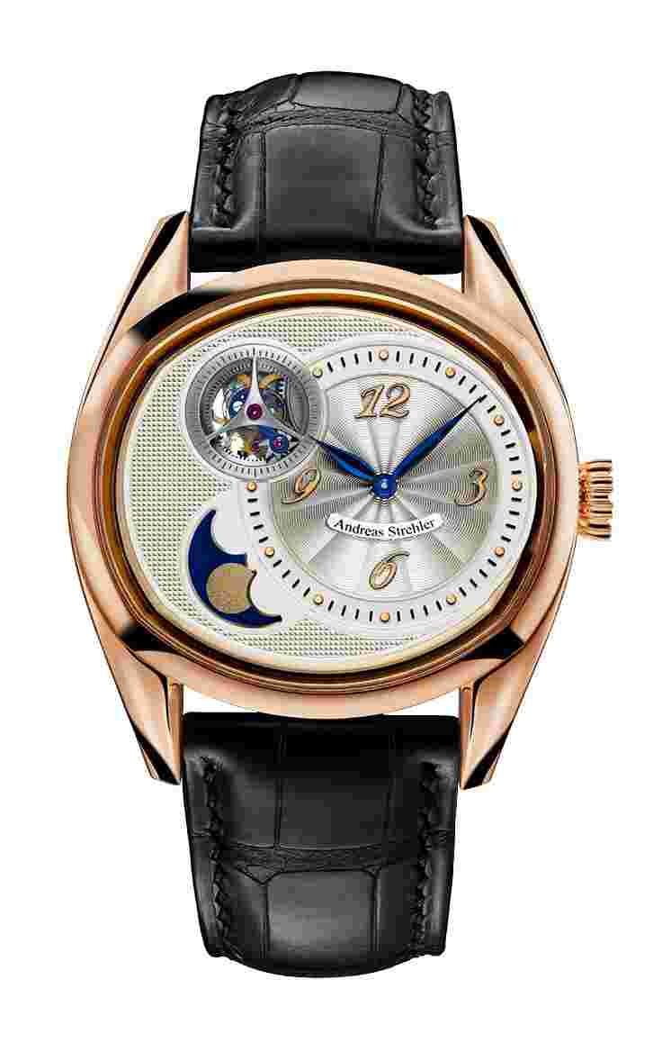 Andreas Strehler
Sauterelle à Lune Perpetuelle Red Gold
