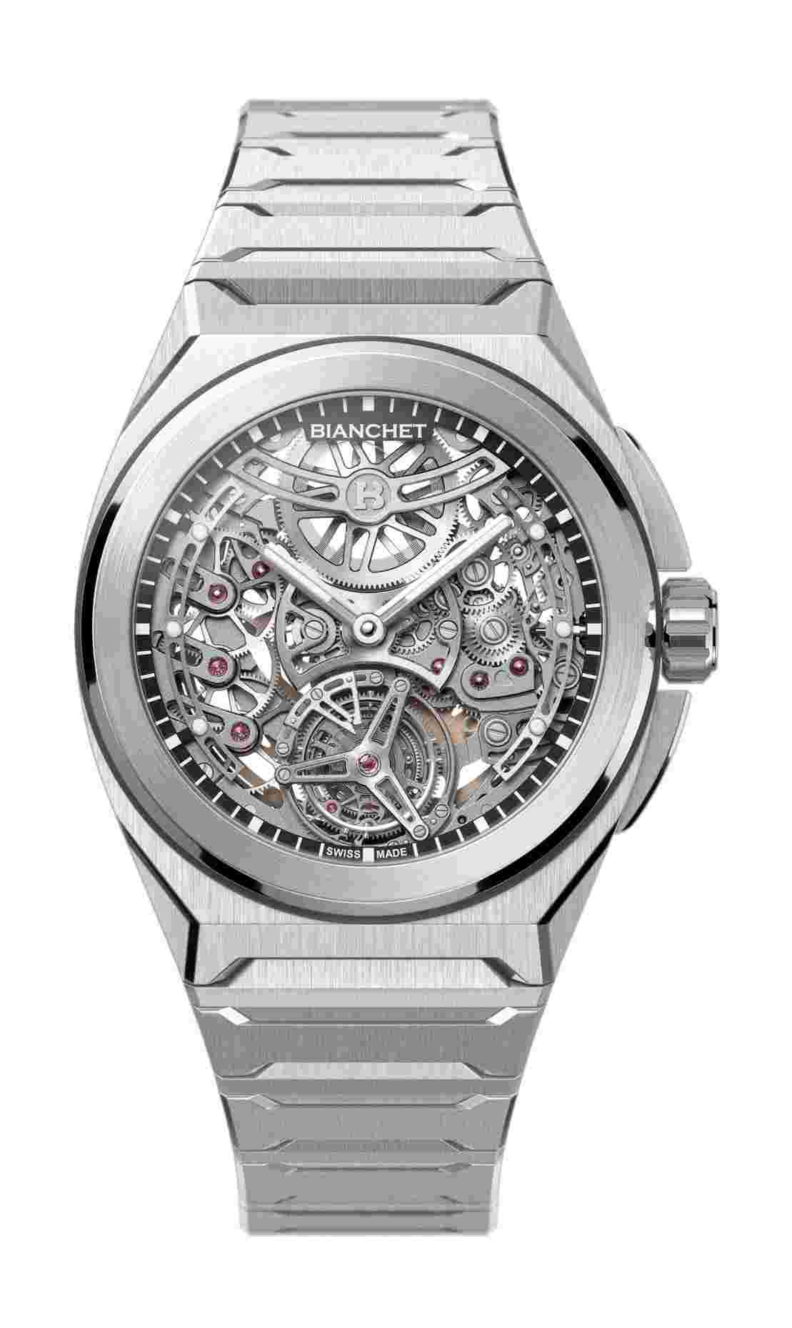 Bianchet
Rotondo Ultrafino Titanium Skeleton Black