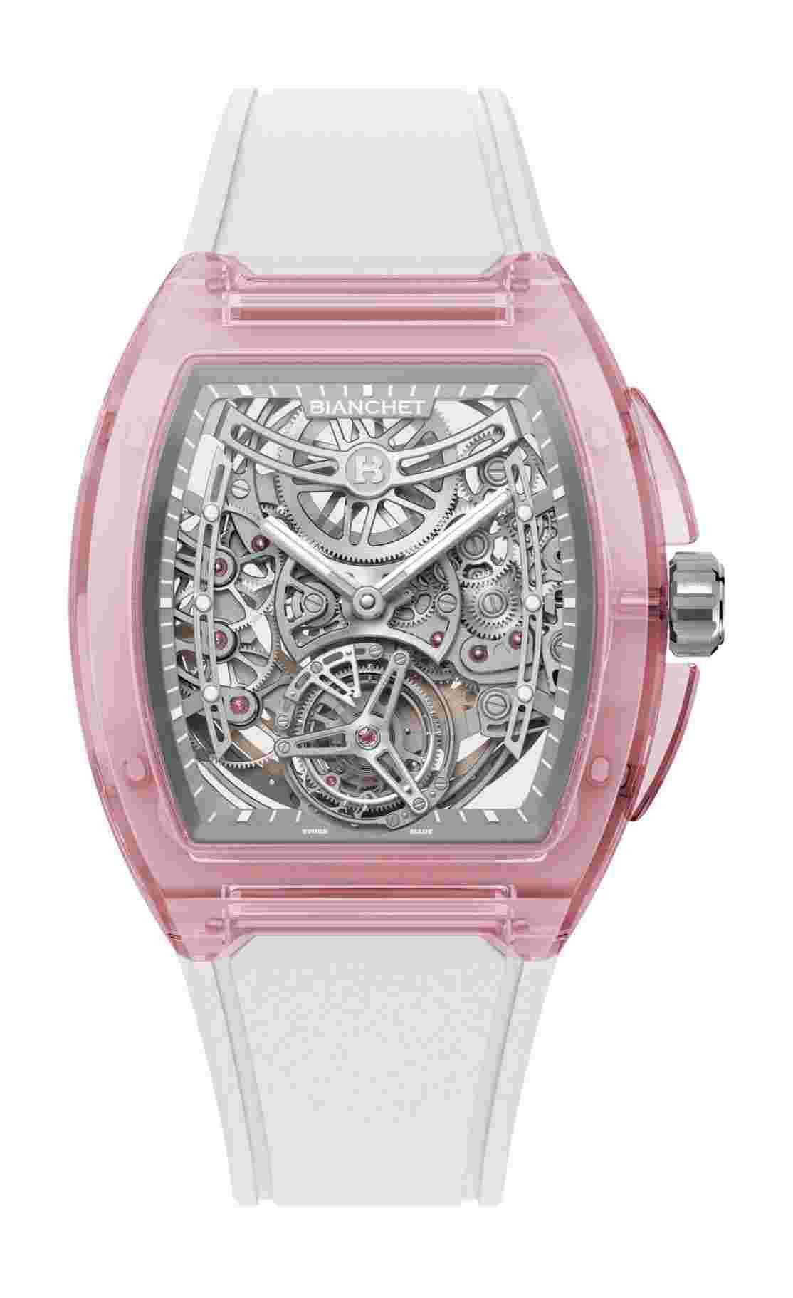 UltraFino Sapphire Skeleton Pink