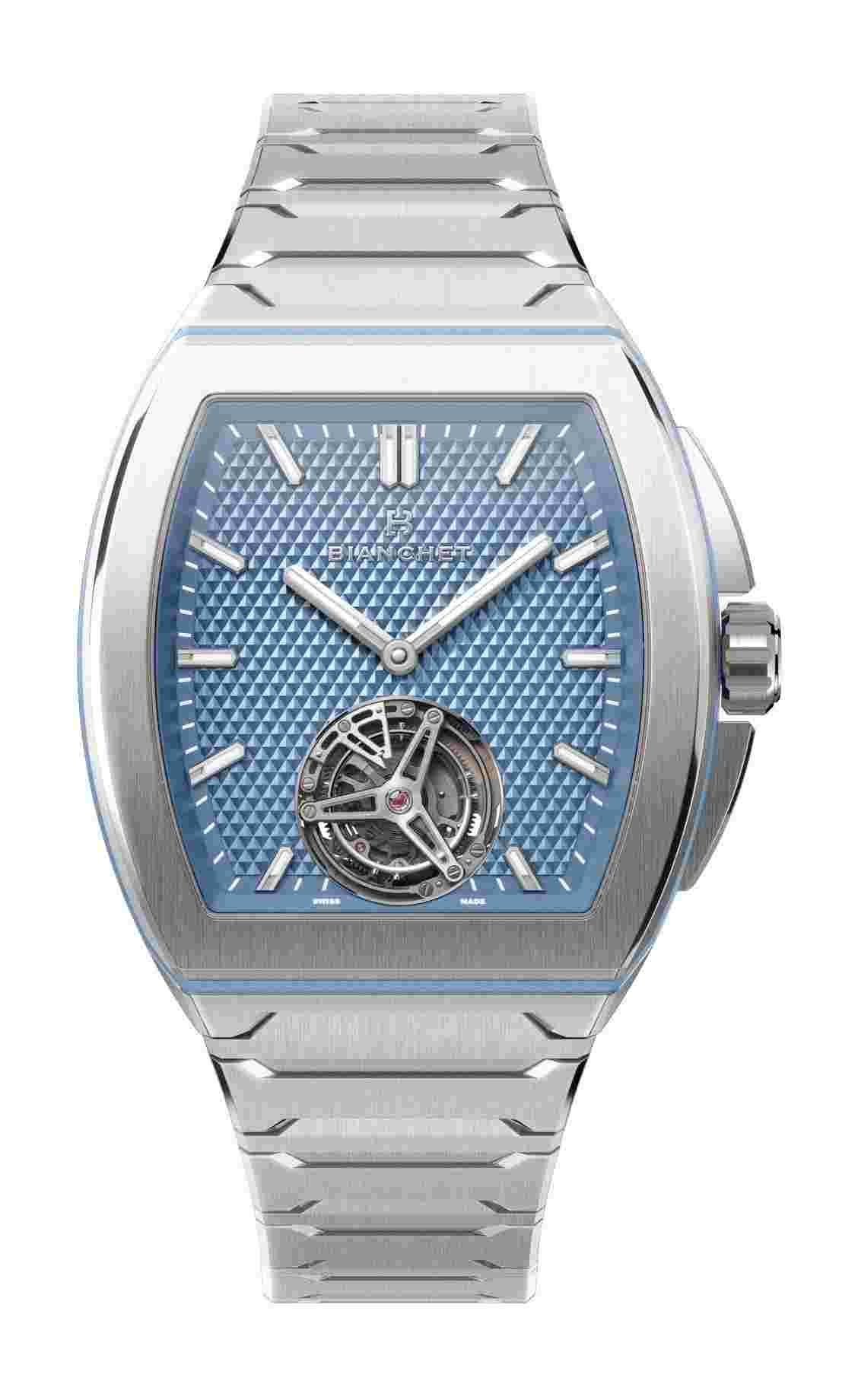UltraFino Titanium Dial Ice Blue