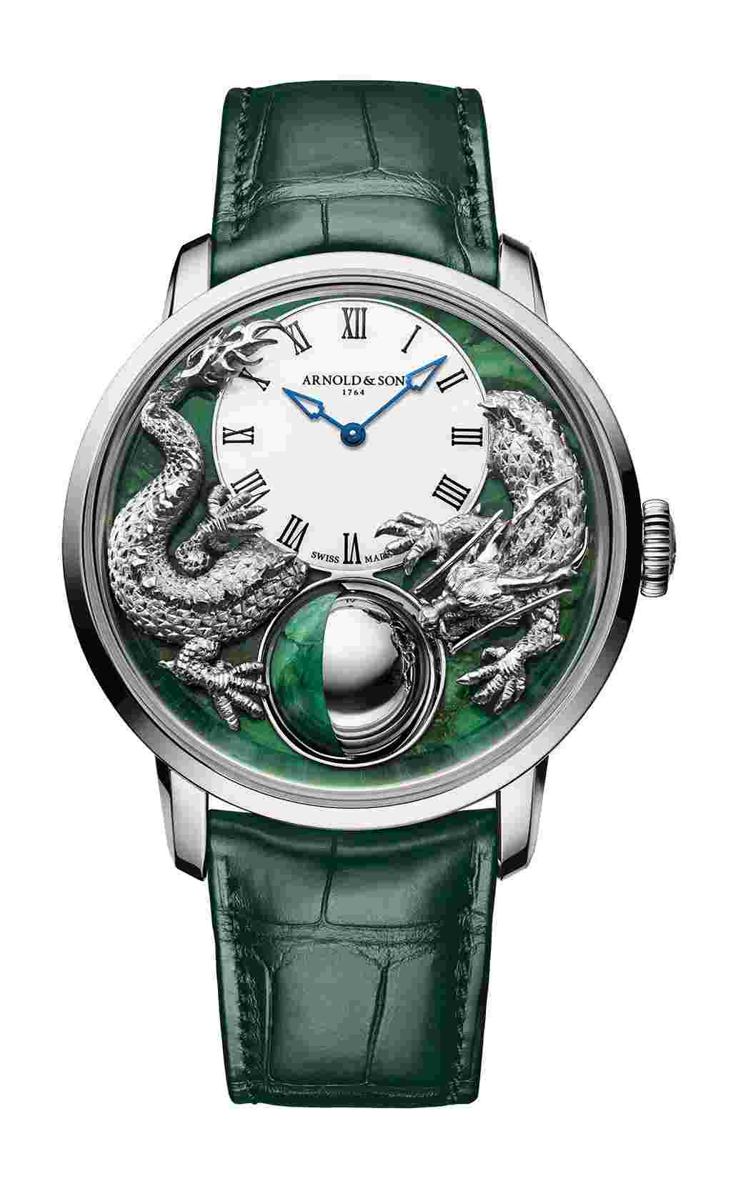 Arnold & Son
Luna Magna Platinum Dragon and Verdite