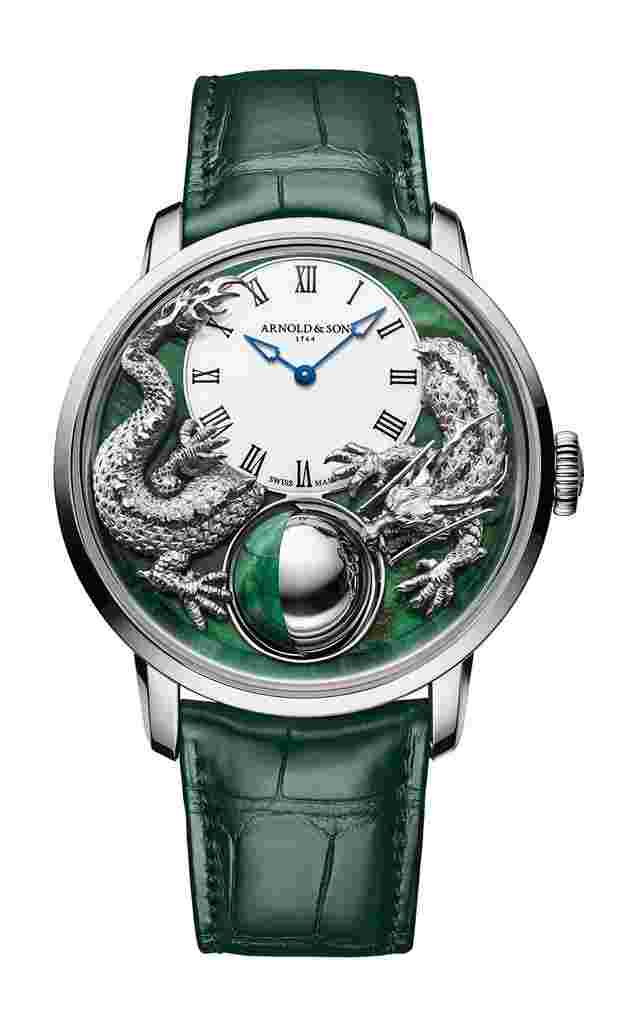 Arnold & Son
Luna Magna Platinum Dragon and Verdite