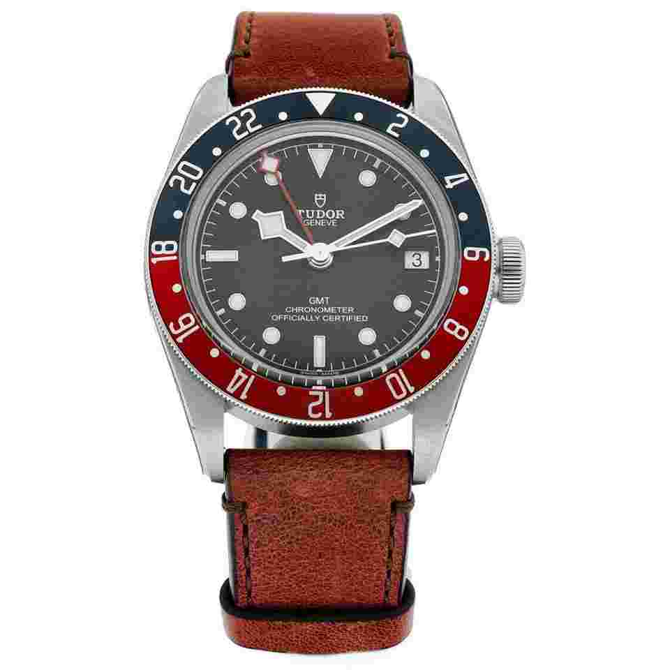 Tudor Black Bay GMT
79830RB Heritage Pepsi 41mm Leather Automatic Men's Watch