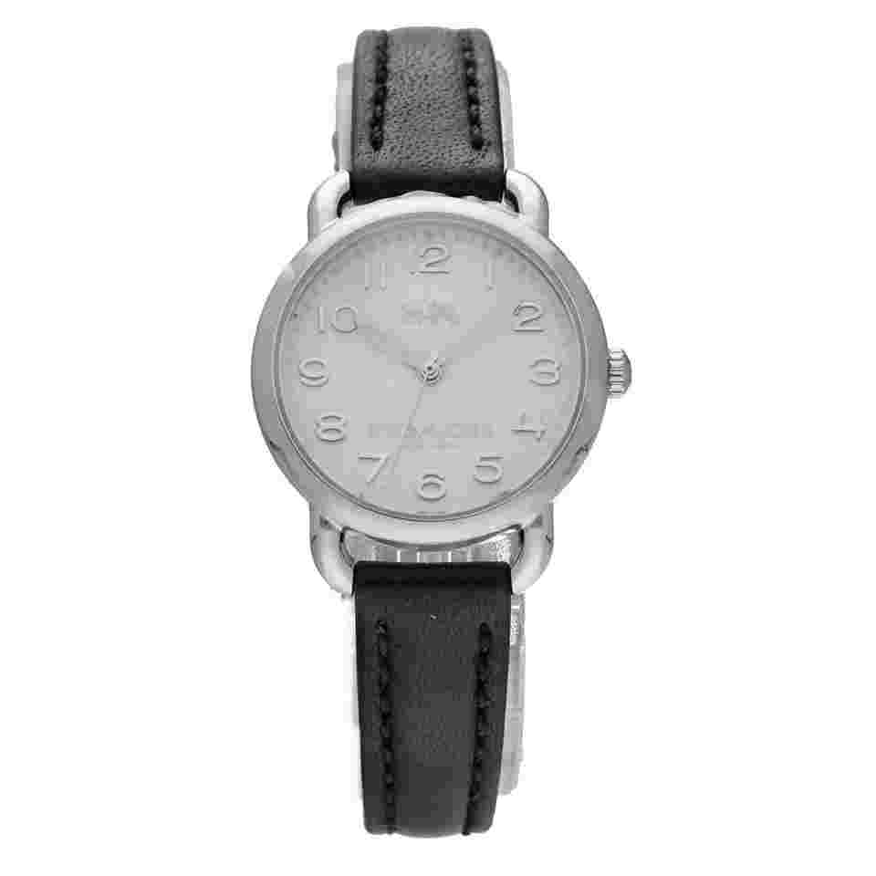 Coach 14502247 Delancey Black Strap Stainless Steel 28mm Case Women's Watch