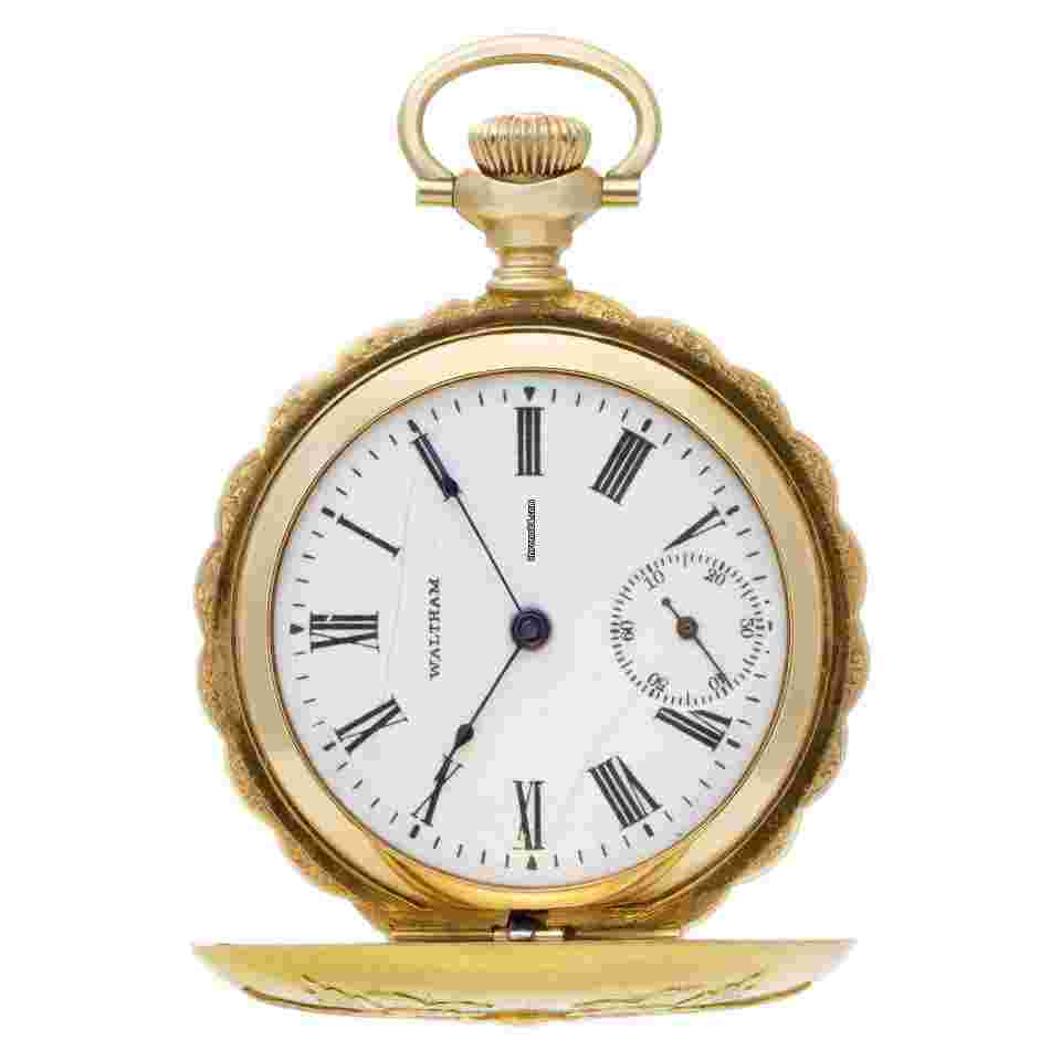 Waltham
pocket watch 14k 35mm watch