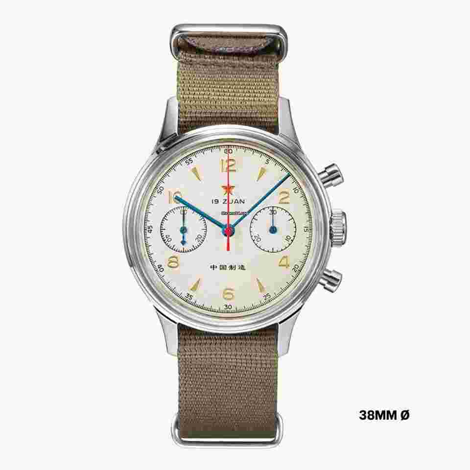 Sea-Gull
1963 | ST1901 Swan Neck regulator | Sapphire glass | 38mm Red Star Reissue