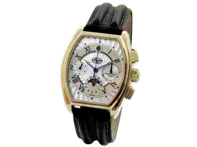 Poljot 31679 Buran VM Chronograph Tonneau Moon Phase 2866536