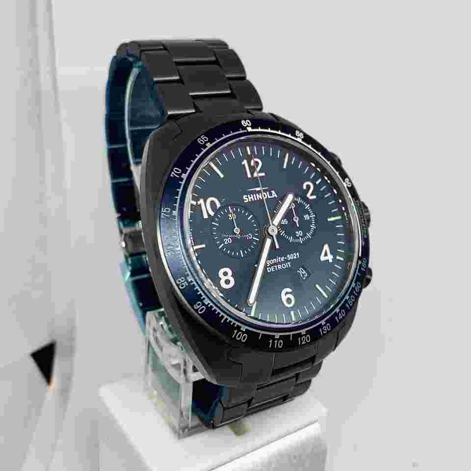 Shinola
The Rambler Tachymeter 44mm Gunmetal Mens Watch - S0120065286