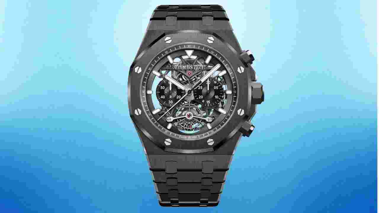 Audemars Piguet Royal Oak Tourbillon
26343CE.OO.1247CE.01 Black Royal Oak Tourbillon NEW