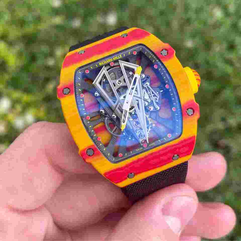 Richard Mille RM 027
Rafael Nadal RM27-03 Tourbillon Limited Edition 50 Pieces Carbon TPT