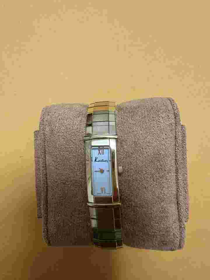 Kutchinsky by Chopard 18ct Gold Plaque Bracelet White Dial 14mm Gold plated