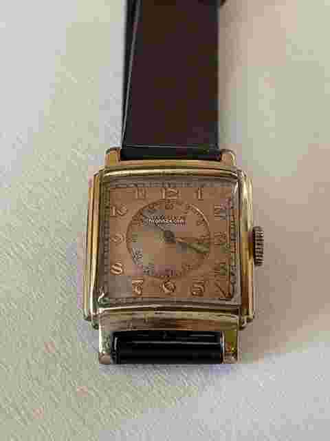 Gruen
Veri-Thin Doctors Medical Cal 406Rose10K Gold GF Case Silver CaseBack Vintage Swiss