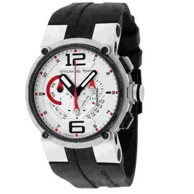 Officina del Tempo
Racing 44mm Chronograph Leather Band