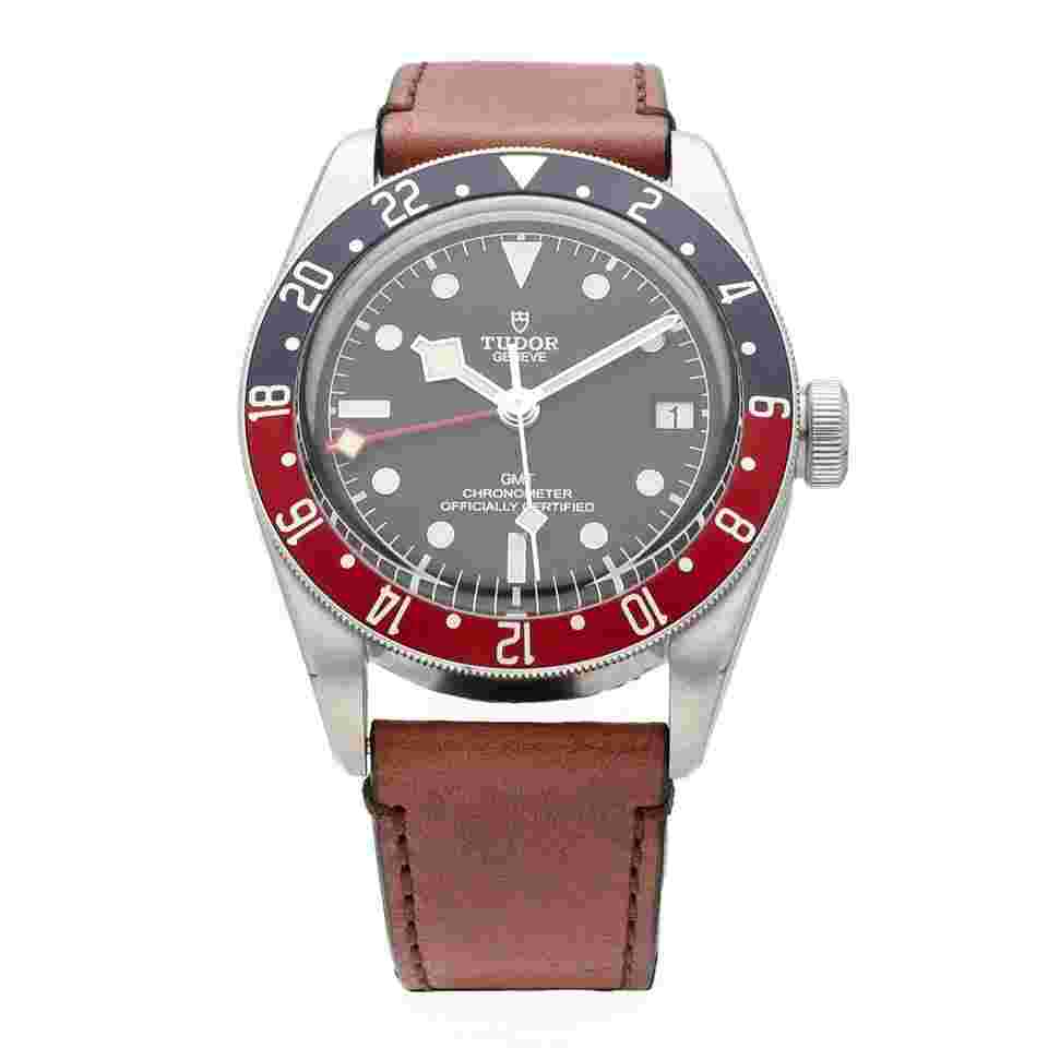 Tudor Black Bay GMT
79830RB Heritage Pepsi 41 mm Leather Automatic Men's Watch