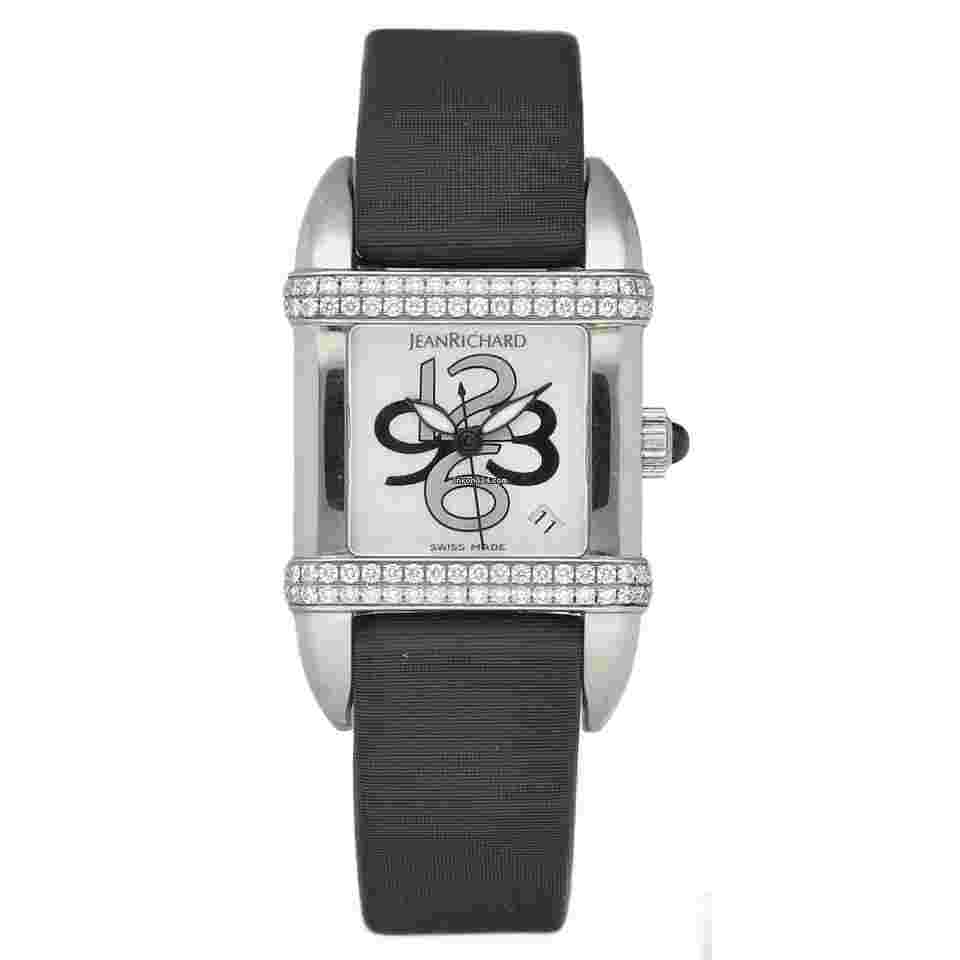 JeanRichard Paramount
27102 Diamond Steel 26 mm Leather Automatic Women's Watch