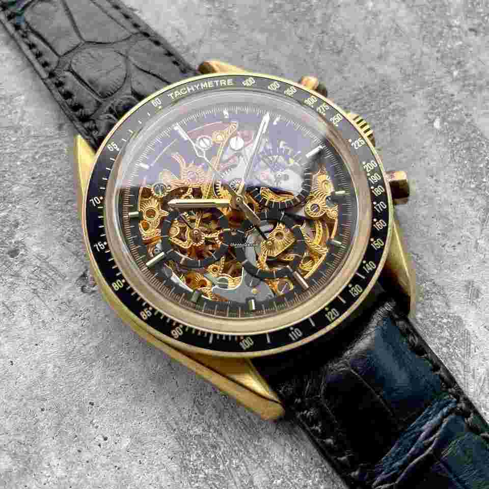 Omega Speedmaster
1992 Speedmaster Gold Skeleton 3696.50.81 Armin Strom - 50 Pieces Made