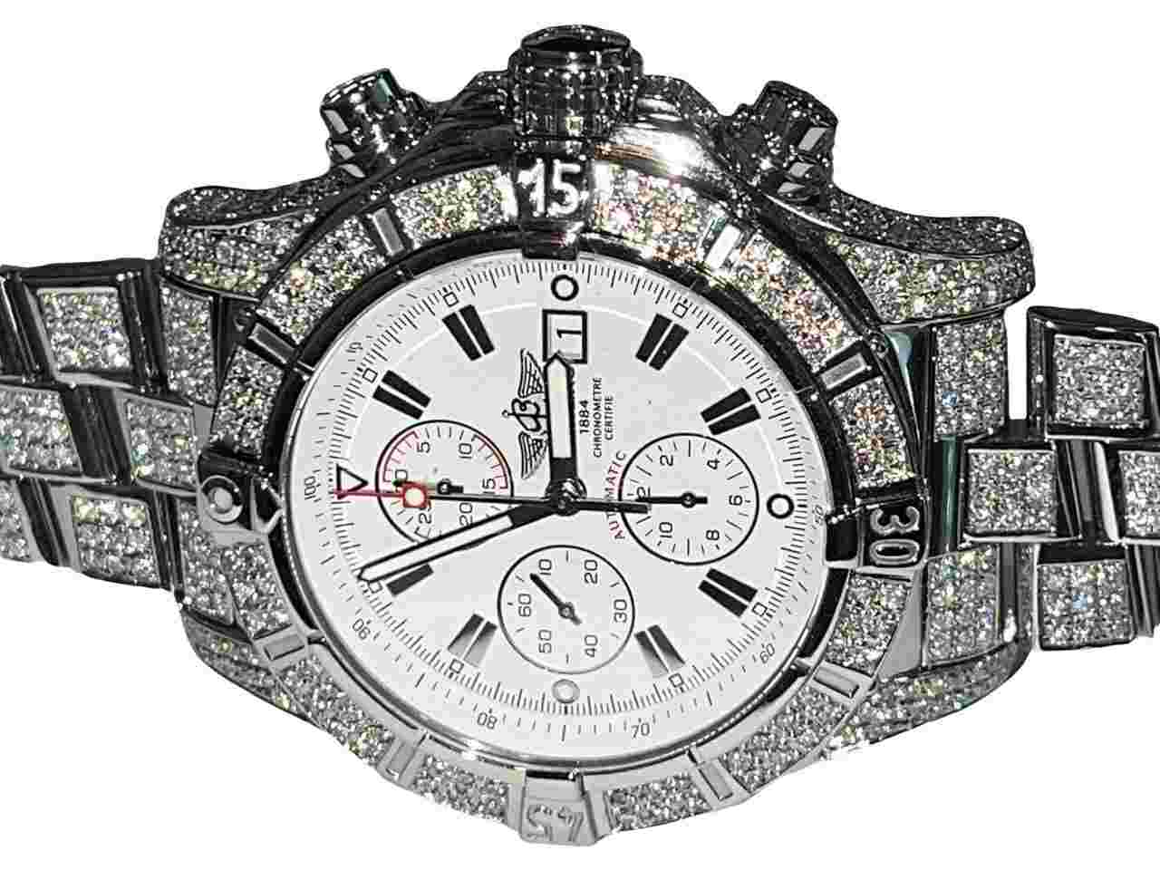 Breitling Super Avenger
Steel Automatic Chrono Chronograph Diamonds