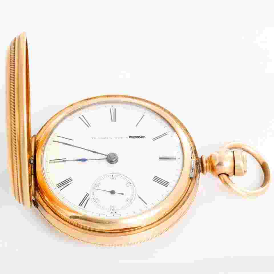 Illinois
Co. Currier Gold Filled Pocket Watch