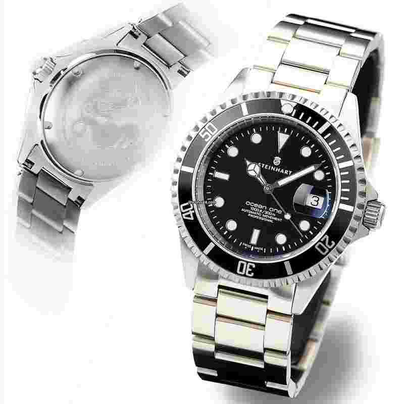 Steinhart Ocean 1
One BLACK Automatic Men's Diver Watch Black Bezel / Black Dial 103-0903