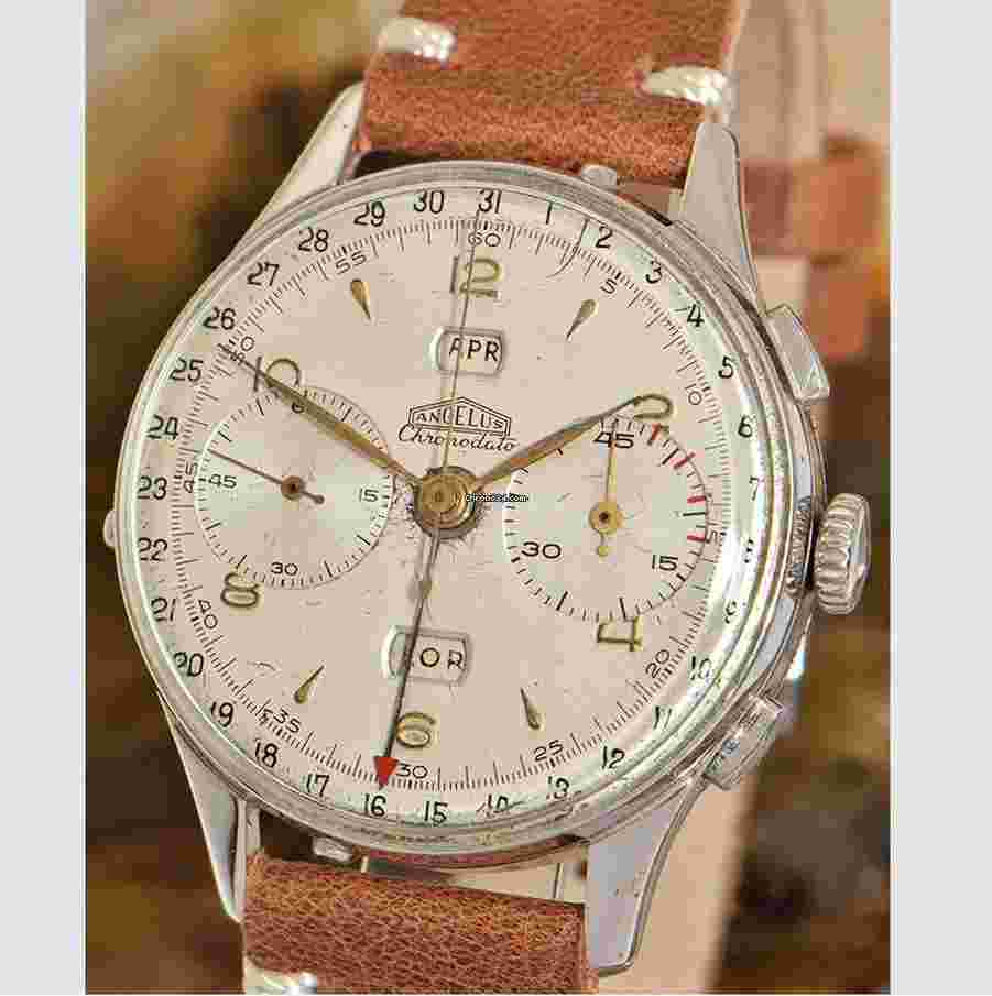 Angelus
Chronodato with full calendar Vintage Chronograph cal. 217