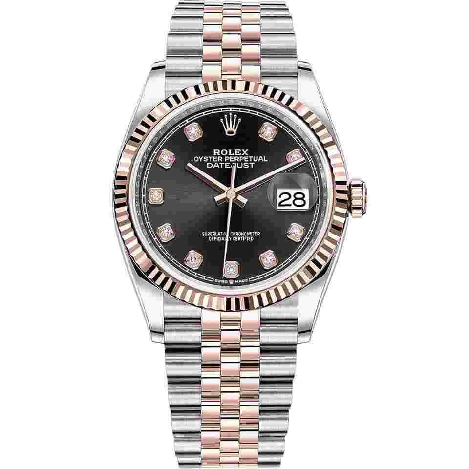 Datejust 36mm Steel and Everose Gold