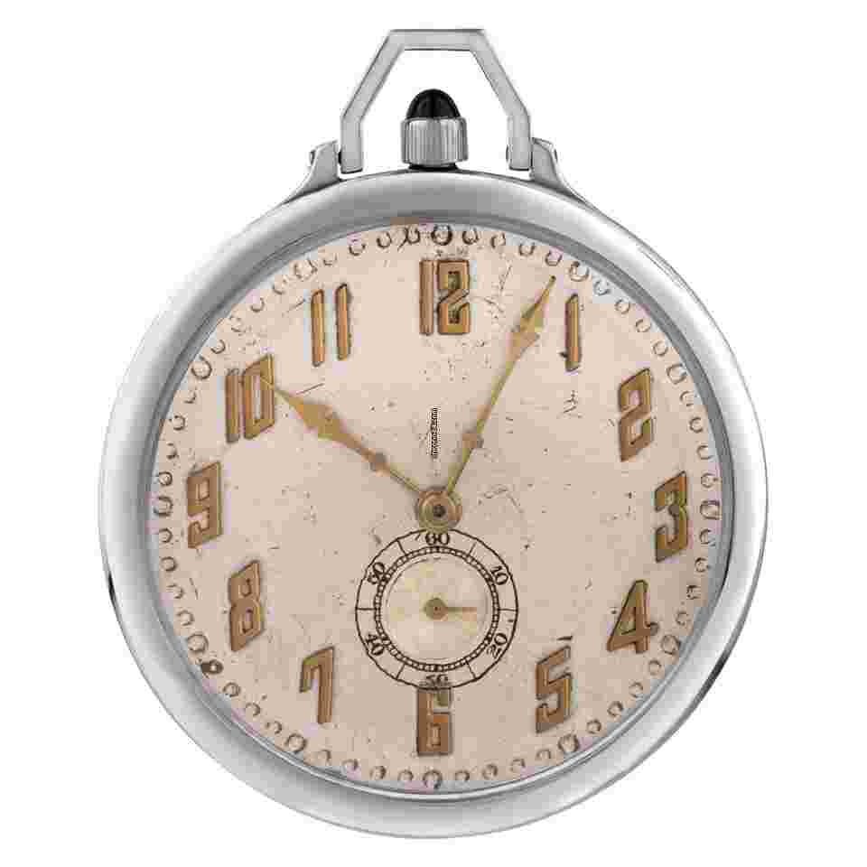 Waltham
pocket watch Platinum 42mm watch
