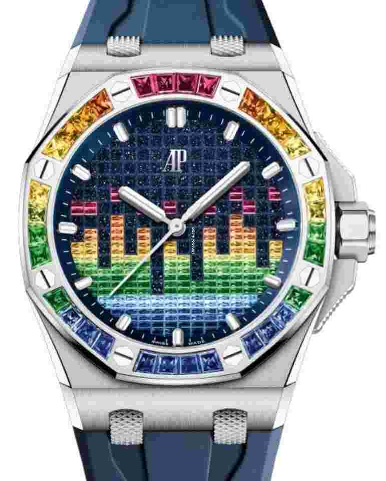 Audemars Piguet Royal Oak
Music Edition White Gold Blue Dial 15601BC.YY.D343CA.01