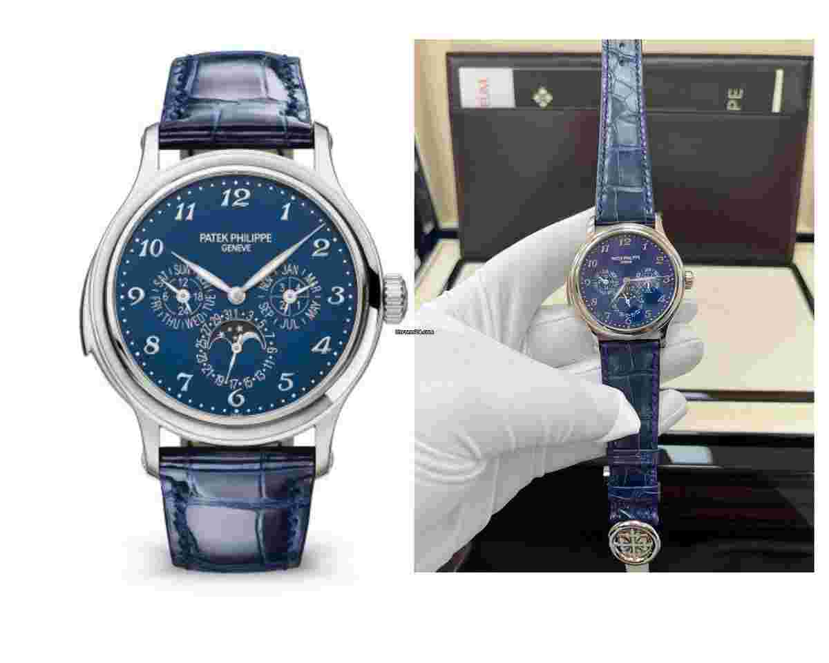 Patek Philippe Minute Repeater Perpetual Calendar
Grande Complication White Gold Blue Dial 5374G-001