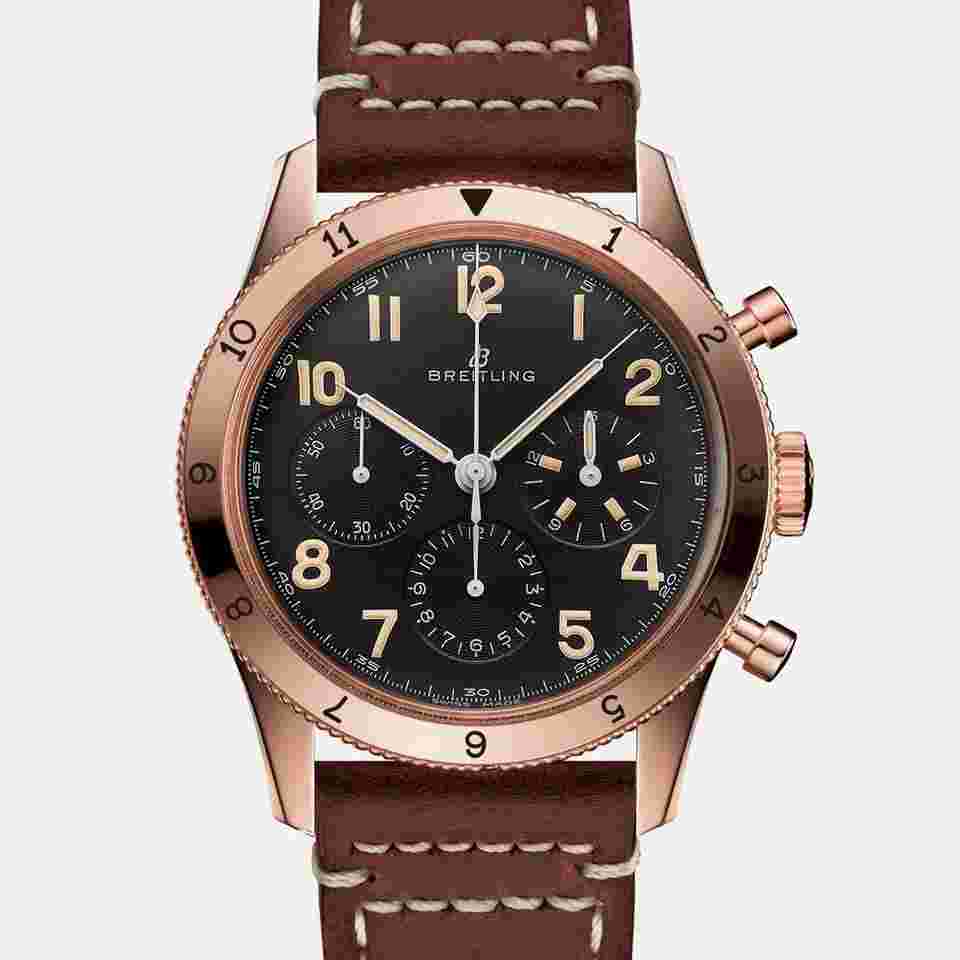 Breitling Aviator 8
NEW Avi 1953 Edition 18KT Rose Gold