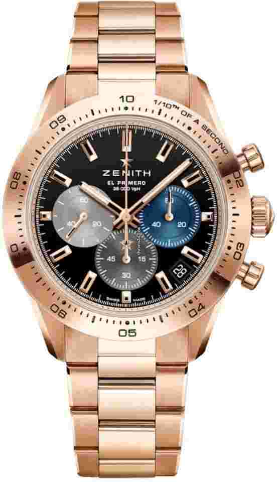Zenith Chronomaster Sport
41mm Rose Gold Mens Watch 600m