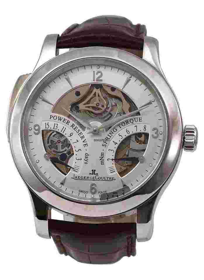 Jaeger-LeCoultre Master Minute Repeater
Antoine LeCoultre in Platinum on Strap with Silver Dial Limited Edition to 200pcs.