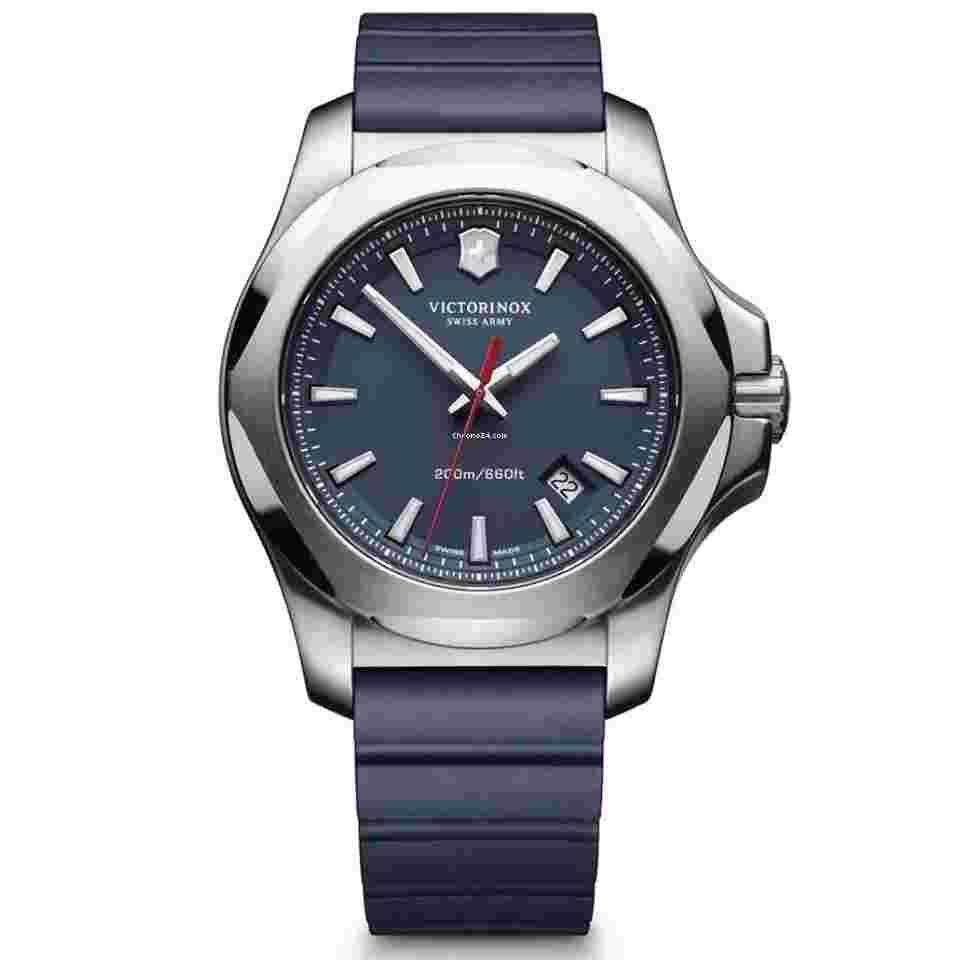 Victorinox Swiss Army I.N.O.X.
241688.1 I.N.O.X Blue Dial Quartz Gent's Watch