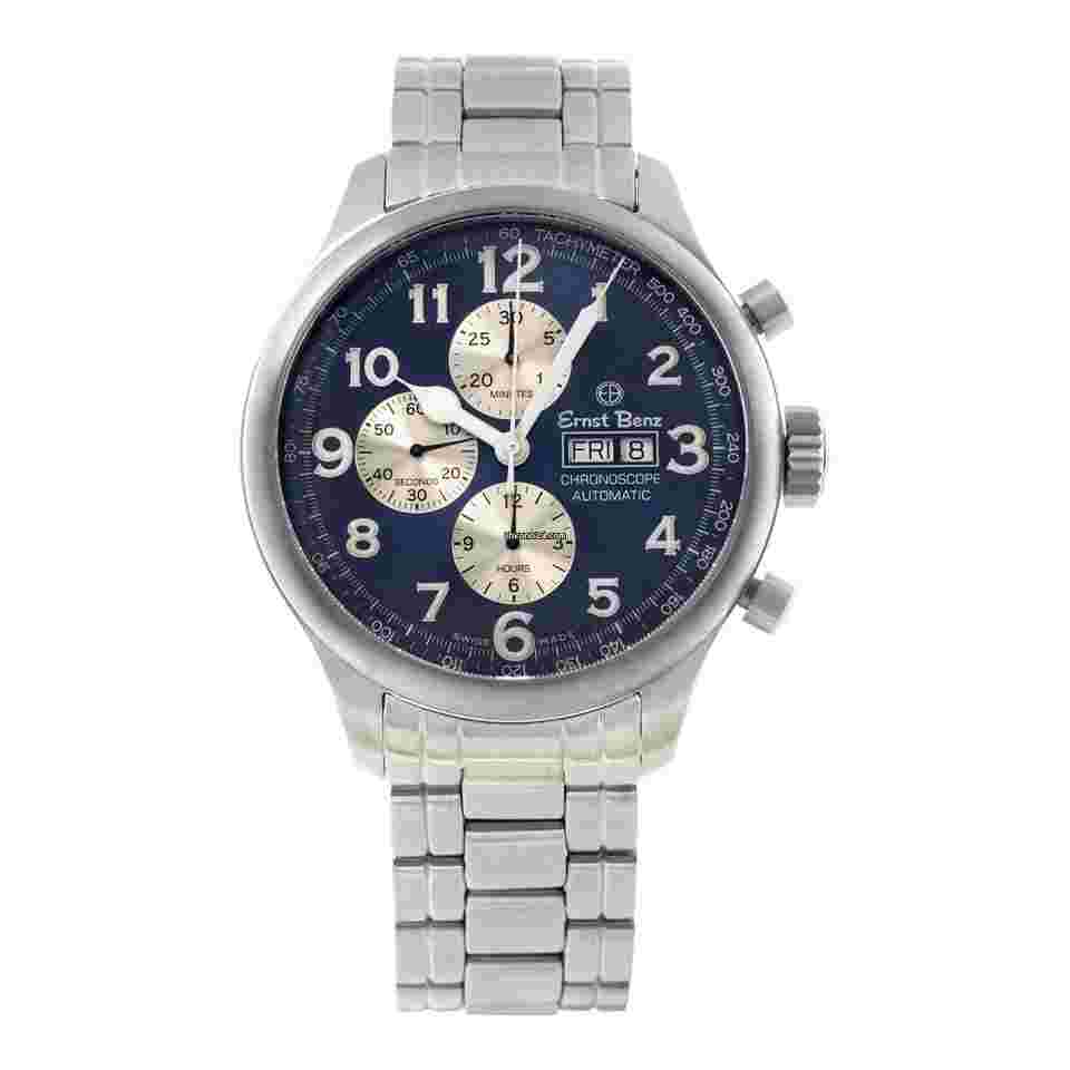 Ernst Benz
Chronoscope Stainless Steel 47mm watch