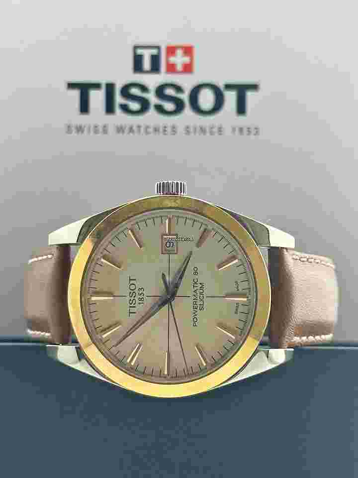 Tissot Gentleman
POWERMATIC 80 SILICIUM SOLID 18K GOLD BEZEL
