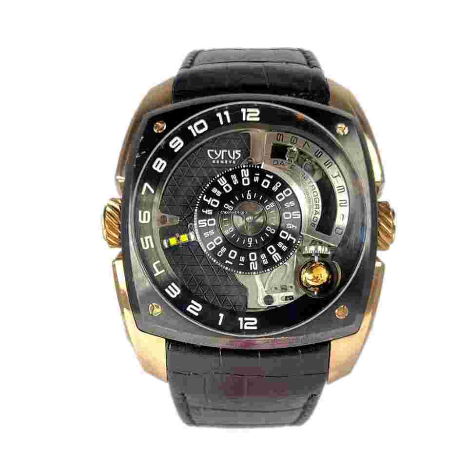 Cyrus
Klepcys Moon 18K Red Gold & Black DLC Titanium Men's Watch