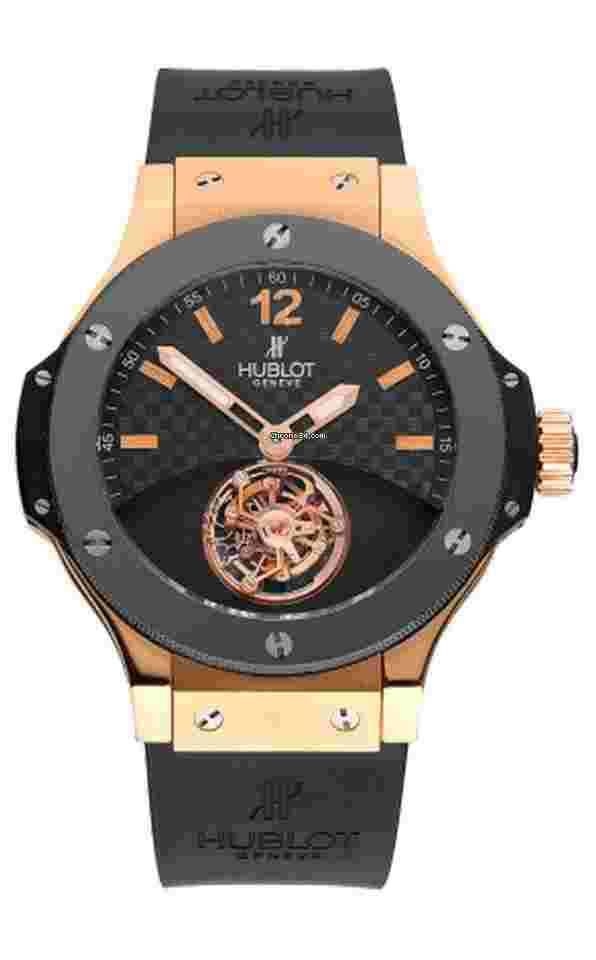 Hublot Big Bang 44 mm
Tourbillon Solo 18K Rose Gold & Ceramic Men’s Watch