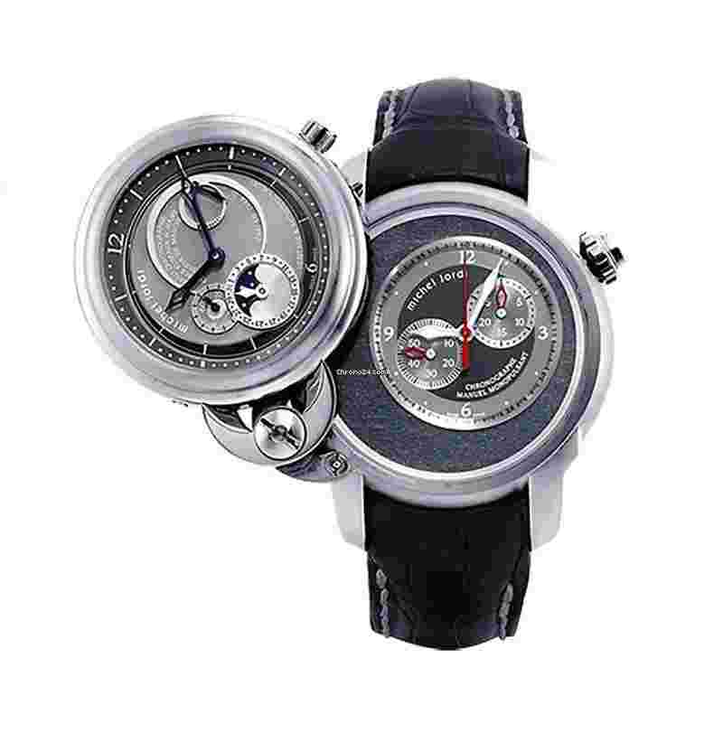 Michel Jordi
Twins-heritage 18K White Gold Men's Watch
