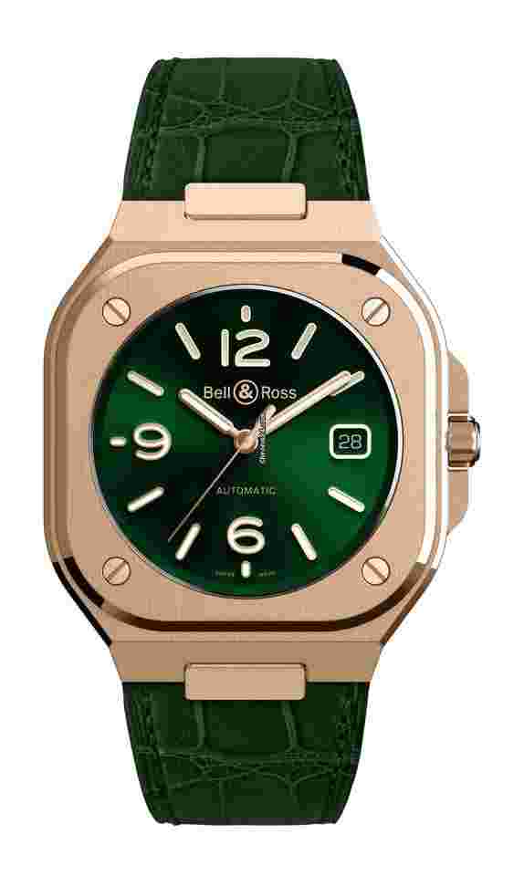 Bell & Ross BR 05
40mm Rose Gold Green Dial Watch BR05A-GN-PG/SCR NEW UNWORN