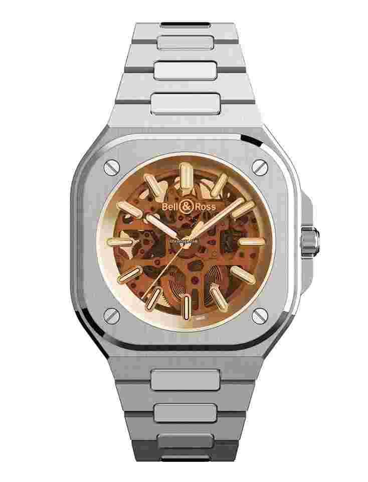 Bell & Ross BR 05
40mm Golden Skeleton Limited Edition BR05A-CH-SKST/SST NEW UNWORN