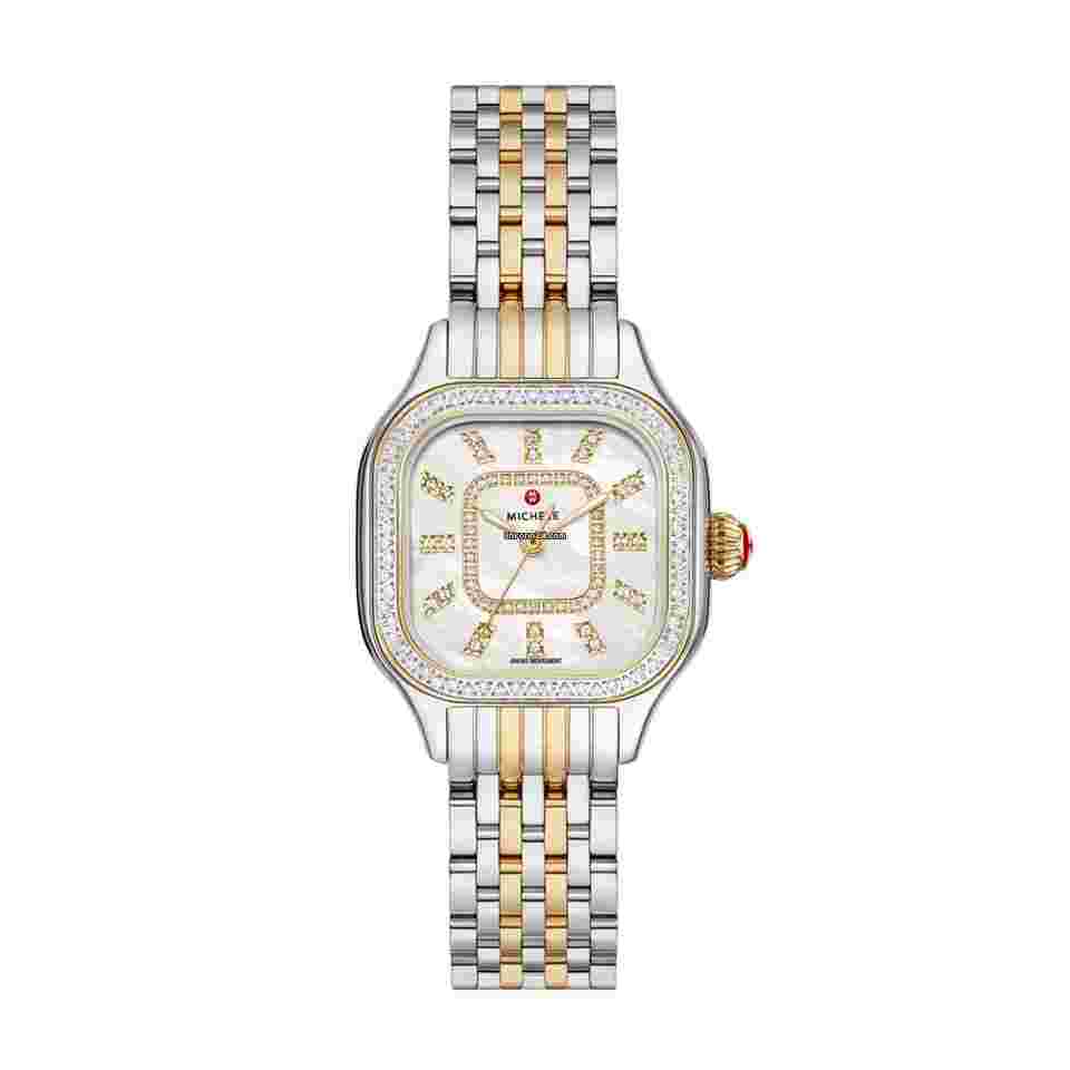 Michele
MWW33B000002 Meggie 29 mm Two Tone Steel Diamonds Quartz Women's Watch