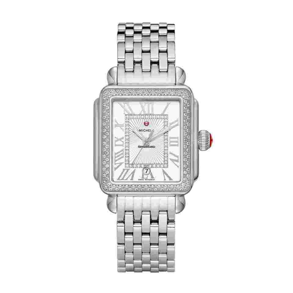 Michele Deco
MWW06T000163 Deco Madison 33 mm Steel Diamonds Quartz Women's Watch