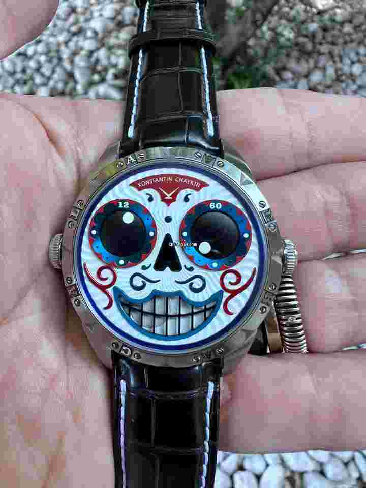 Konstantin Chaykin
Wristmons Calavera Inspired by the exuberant skulls of Mexico's Day of the Dead